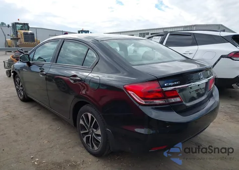 2013 Honda Civic Ex z USA, uszkodzony, nr VIN 2HGFB2F89DH534341